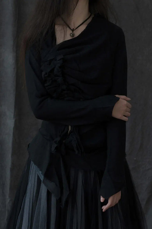 MARC LE BIHAN (pleated top) 2633